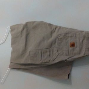 Mens Charhartt work khaki pants